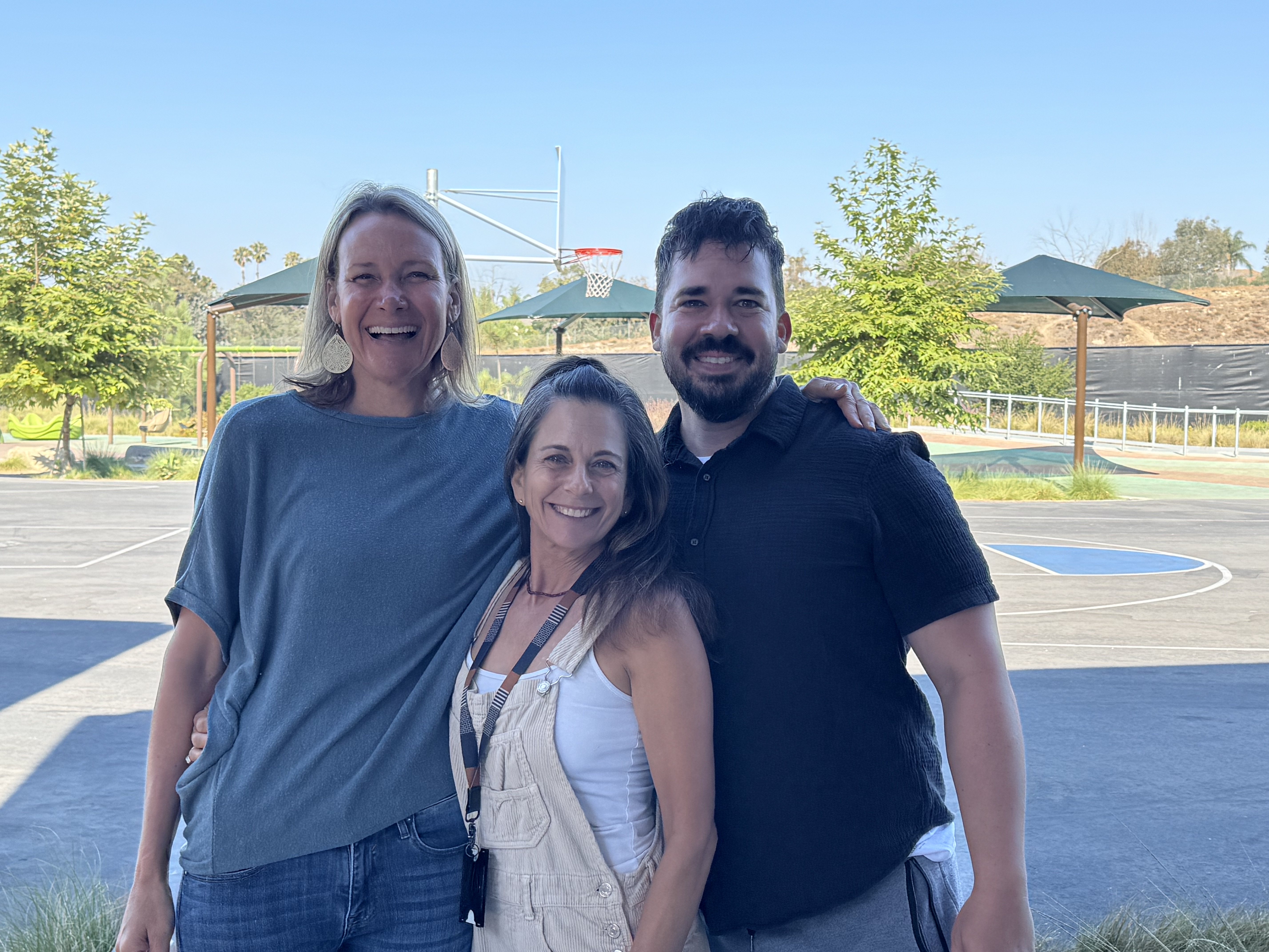 6th grade team: Jen McClellan, Christine Williams, Erik Lima