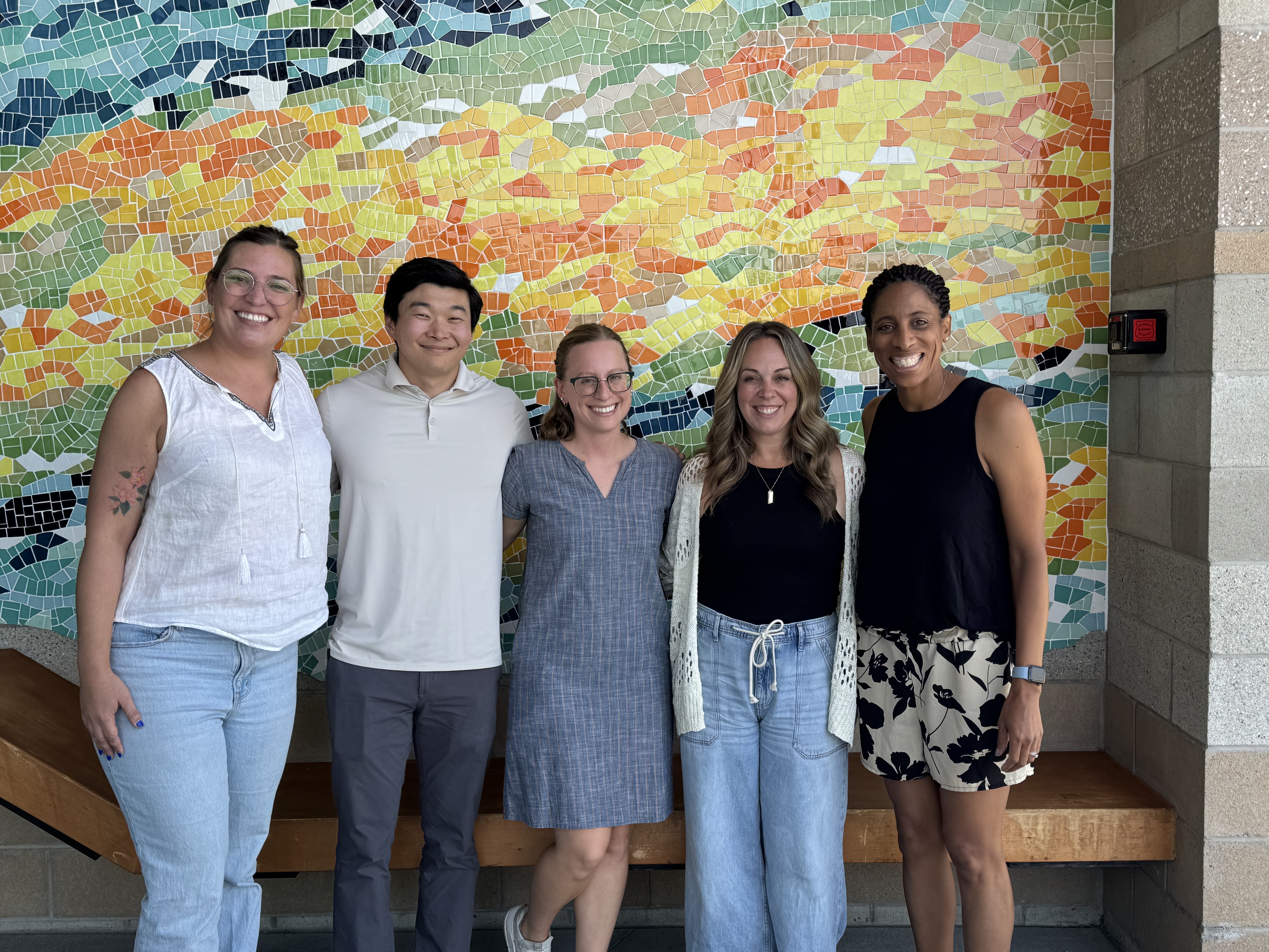 Image of Steam+ team: Holly Sutton, Daniel Kodama, Bridget Brown, Amber Tracy, Veronica Brand